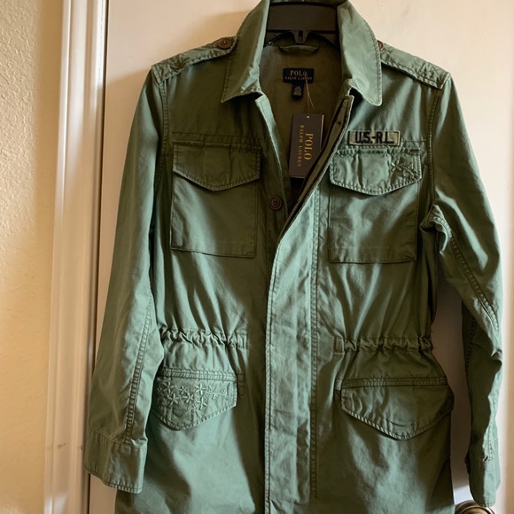 polo ralph lauren army jacket
